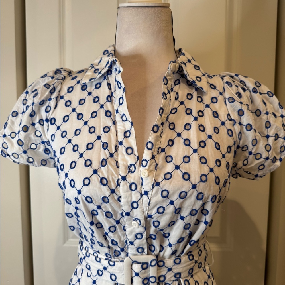 Alexis x Target Dot Embroidered Shirtdress - Picture 4 of 8